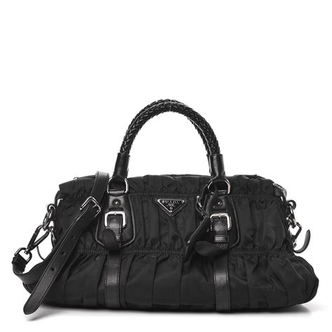 tessuto prada shoulder bag|Prada nappa gaufre shoulder bag.